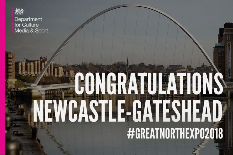 Newcastle and Gateshead chosen to host the Great Exhibition of the North