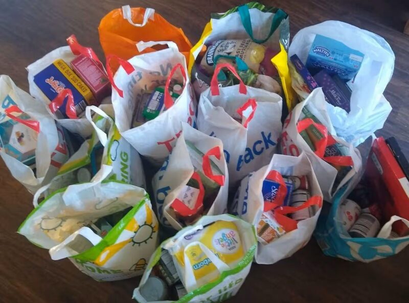 Newcastle supplements government food parcels with fresh and nutritious produce