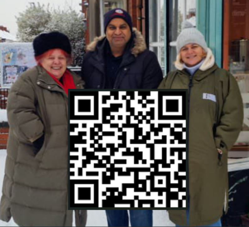 Scan the QR code to complete the survey