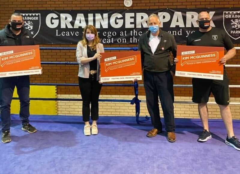 Kim McGuinness Visits Grainger Park Boxing Club to Celebrate Community Crime Prevention Work