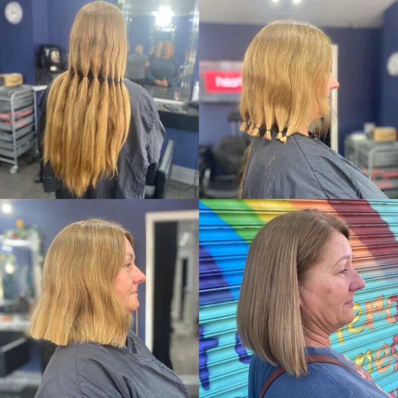 Councillor Susan Anthony Donates Her Hair to Help Children Through the Little Princess Trust
