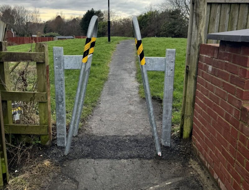New Barriers Improve Safety at Cragton Park
