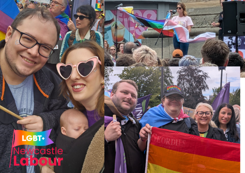 Newcastle Labour stands proudly with thousands at Newcastle Pride