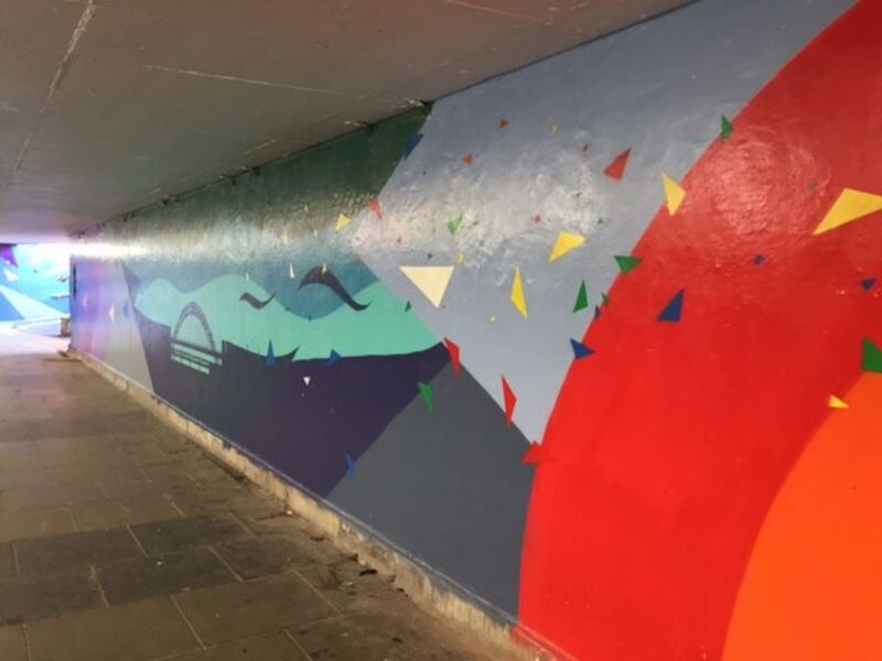 Cowgate Underpass Transformed into Public Work of Art