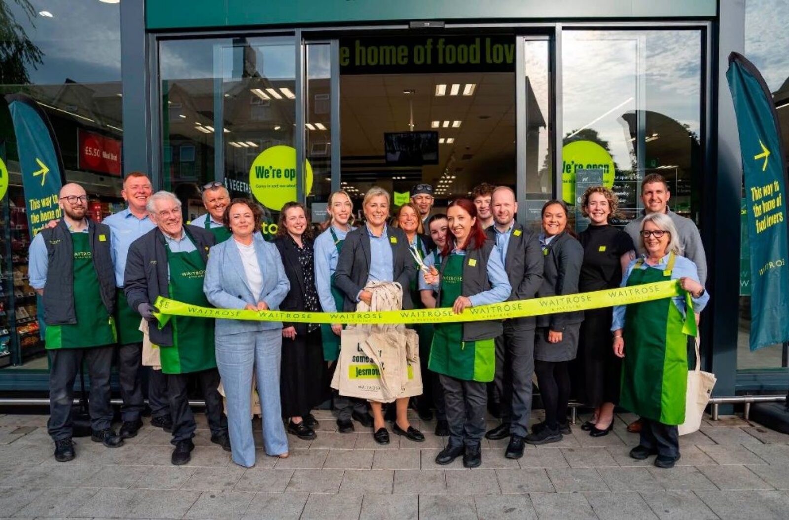 Newcastle North MP Catherine McKinnell opens newly refurbished Waitrose