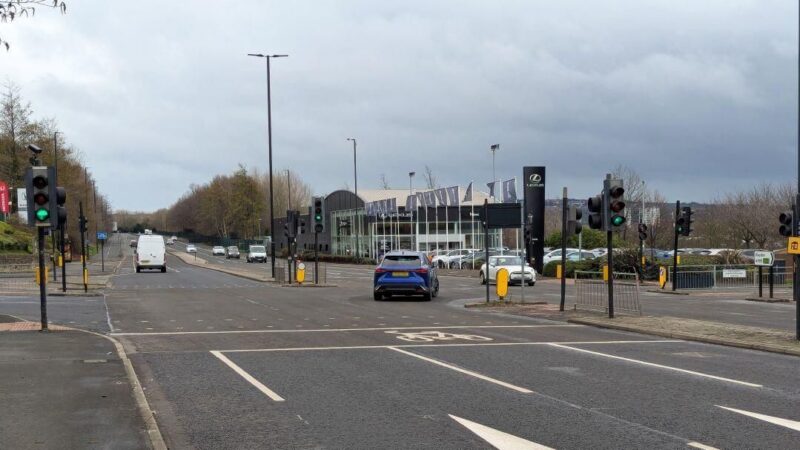 Safety and bus improvements begin at Scotswood Road junction